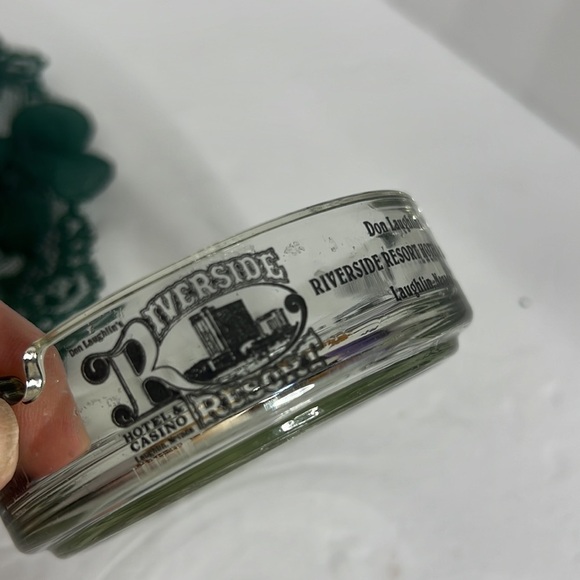 RIVERSIDE RESORT LAUGHLIN, NEVADA GLASS AND ASH TRAY - Picture 10 of 14